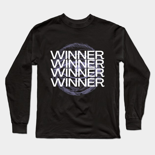 Winner Long Sleeve T-Shirt by MegablastTeeShop